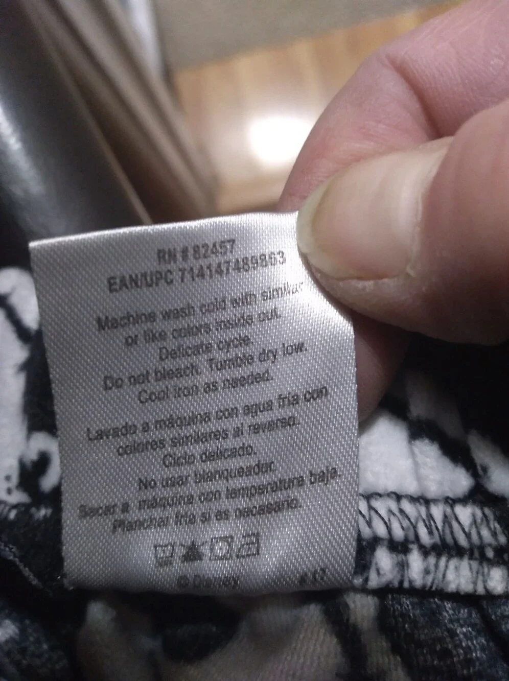 Disney The Nightmare Before Christmas Fleece Jammie Bottoms - Picture 8 of 8